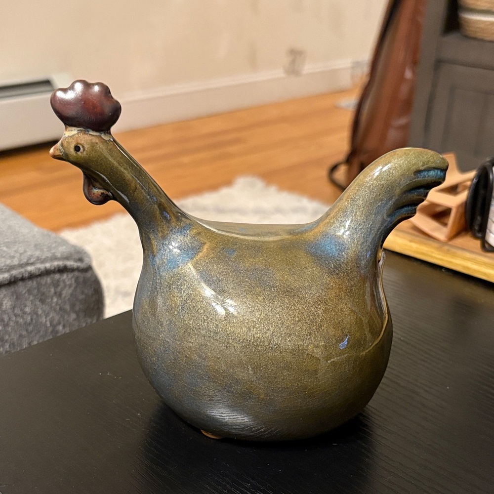 Vintage Ceramic Chicken Figurine